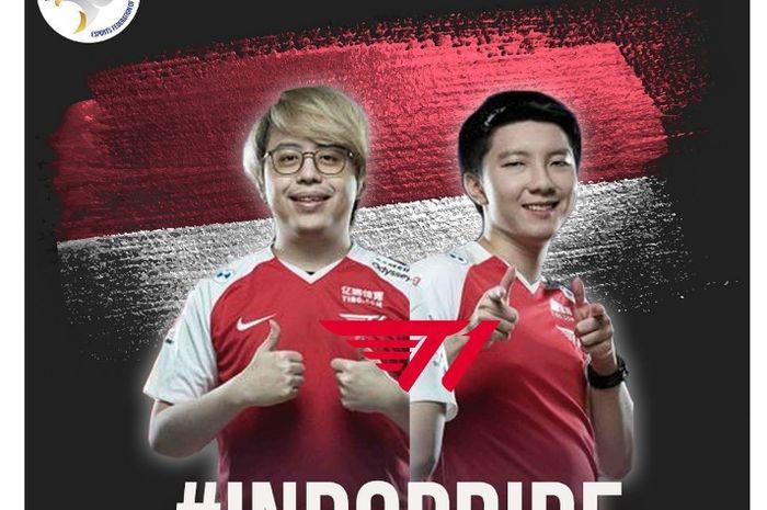 Dua pemain Dota2 asal Indonesia yakni Kenny 