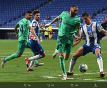 Memukau, Assist Karim Benzema Saat Real Madrid Bekuk Espanyol Viral! 