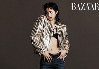 Lisa BLACKPINK Pamer Rambut Mullet untuk Cover Harper's Bazaar