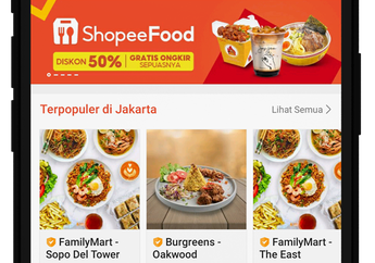Promo Shopee 11.11, Diskon Makanan 50% di ShopeeFood Plus Voucher Belanja 100%
