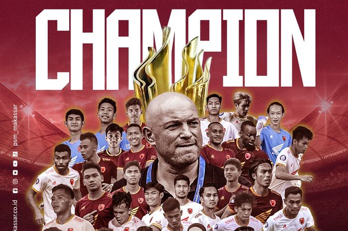 PSM Makassar dinobatkan sebagai juara Liga 1 2022-2023 setelah mengalahkan Madura United pada pekan ke-32 Jumat (31/3/2023).