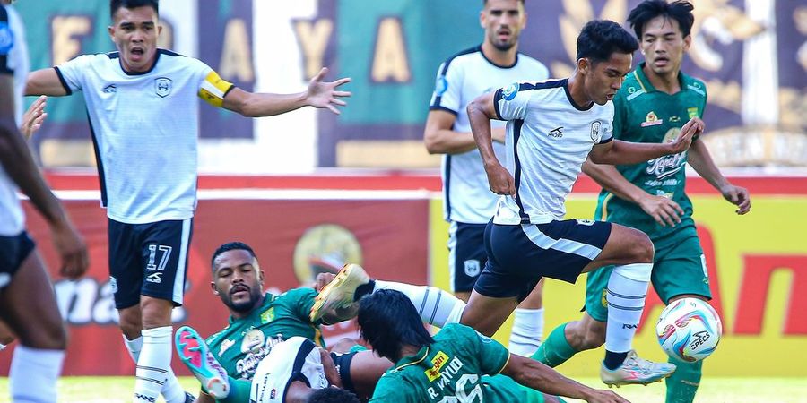 Hasil Liga 1 - Diselamatkan Gol Bomber Asal Brasil, Persebaya Hampir Berlutut di Hadapan RANS Nusantara FC