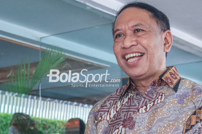 Wakil Ketua Umum PSSI 1, Zainudin Amali, saat ditemui di Wisma Kemenpora, Senayan, Jakarta, 4 April 2023.