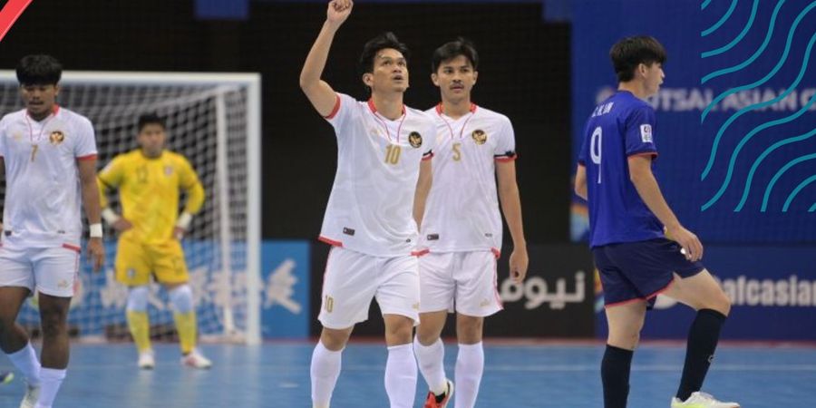 Kualifikasi Piala Asia Futsal 2024 - Indonesia Pesta Selusin Gol, Thailand dan Vietnam Menang, Malaysia Tumbang