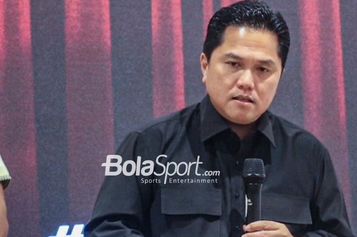 Ketum PSSI, Erick Thohir berharap Indonesia jadi tuan rumah di Piala Dunia 2034.