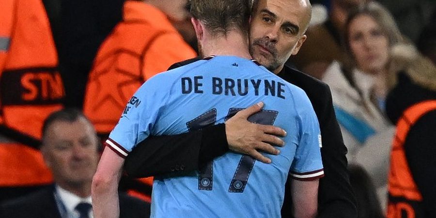 Kevin De Bruyne Jadi Pahlawan Man City, Pep Guardiola Sebut Dia Legenda yang Bikin Kesal