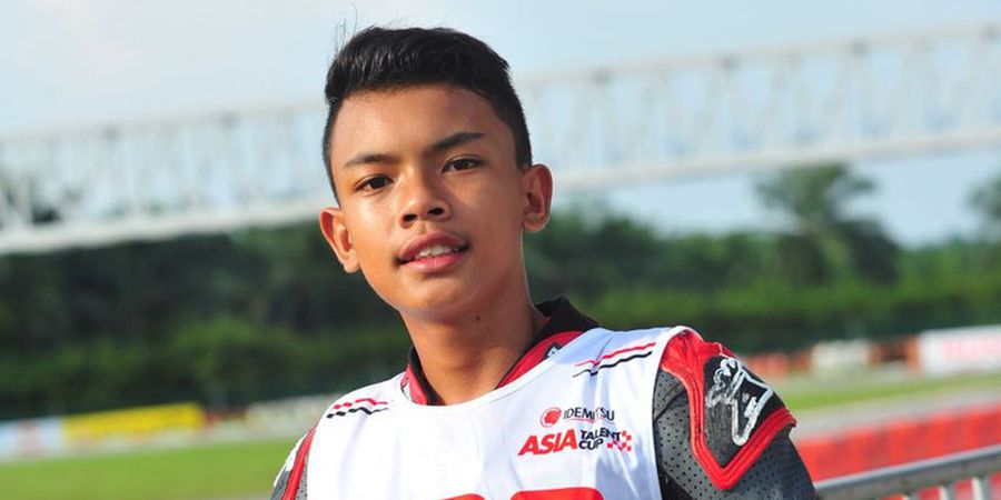 Bocah Indonesia Pimpin Uji Coba Asia Talent Cup 2019 di Sepang