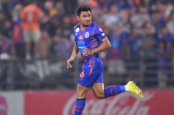 Kapten Timnas Indonesia Asnawi Mangkualam debut di Port FC dalam Liga Thailand.