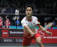 Hasil Malaysia Masters 2022  - Meski Tumbangkan Nishimoto, Ginting Sempat Kalah Telak di Gim Pertama
