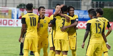 Bukan Ancaman, Timnas Malaysia Pesta Gol ke Gawang Brunei Darussalam