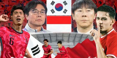 Brace Struick Bawa Indonesia Unggul 2-1 atas Korea, Duel Seru Saling Berbalas Gol!