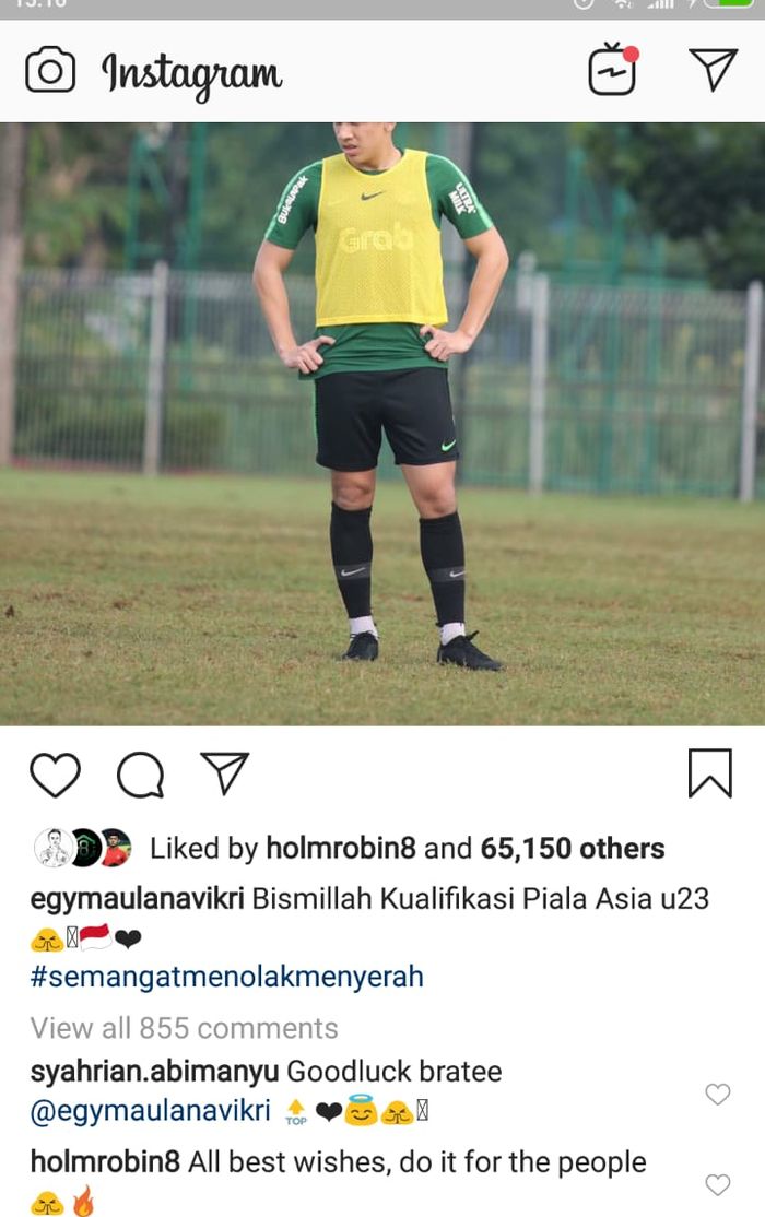 Unggahan Egy Maulana Vikri 