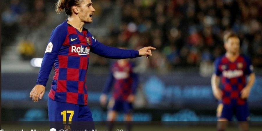 Hasil Copa del Rey - Messi Ditinggal, Griezmann Jadi Pahlawan Barcelona