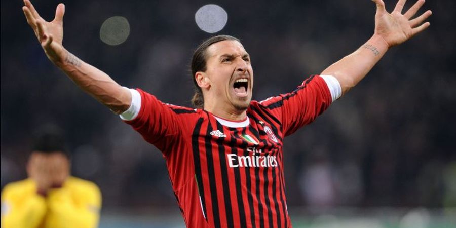 AC Milan Gantung Masa Depan Zlatan Ibrahimovic Hingga Akhir Musim