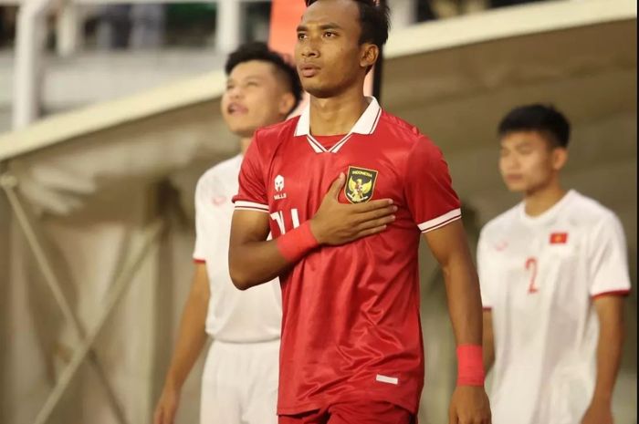 Gelandang timnas U-20 Indonesia, Robi Darwis.