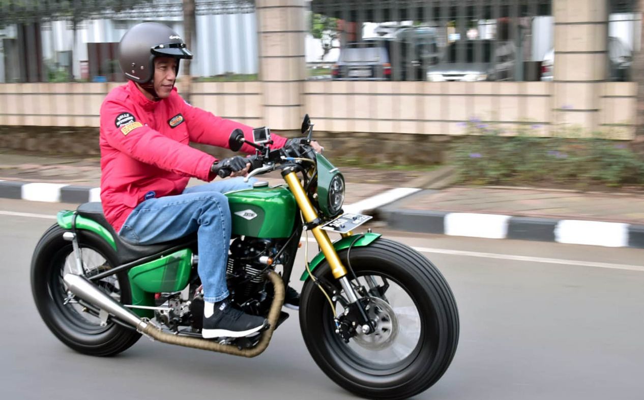 Keluarga Jokowi Doyan Motor Modifikasi