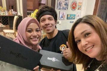 Maia Estianty, Atta Halilintar dan Aurel Hermansyah.