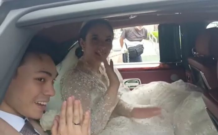 Chelsea Islan dan Rob Clinton Kardinal resmi menikah di Gereja Katedral, Jakarta Pusat, Kamis (8/12/2022).