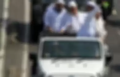 Jeep Wrangler Rubicon tunggangan  Imam Besar Front Pembela Islam (FPI), , Habib Muhammad Rizieq Shihab.