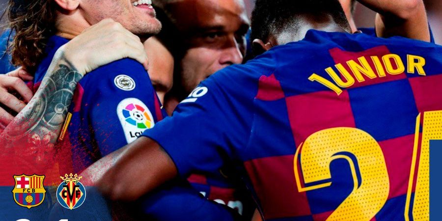 Hasil Liga Spanyol - Messi Tumbang di Lapangan, Barcelona Menang atas Villarreal