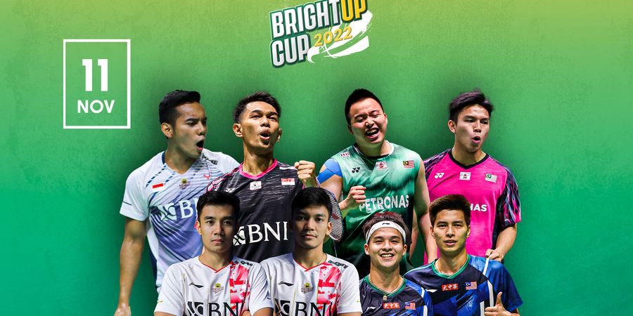 Jadwal Bright Up Cup 2022 - Aksi Duet Anyar Fajar/Pramudya