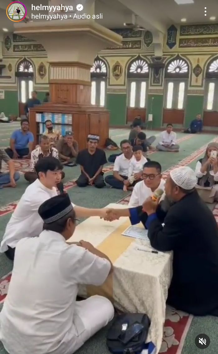 Calon mantu Helmy Yahya putuskan jadi mualaf