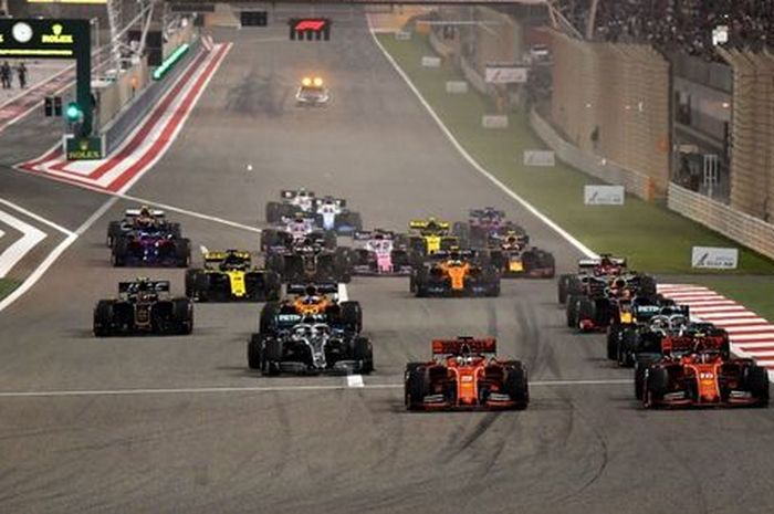 Ajang balap Formula 1 (F1) resmi ditunda.