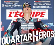 Usai Juara MotoGP Spanyol 2020, Fabio Quartararo  Ungkap 1 Hal yang Jadi Ambisinya  