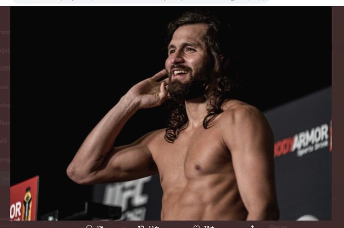 Petarung kelas welter UFC, Jorge Masvidal.