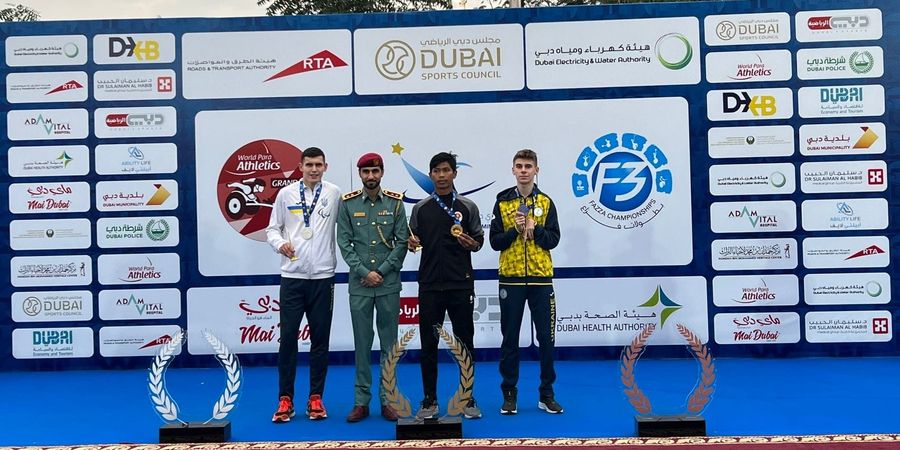 Indonesia Borong 5 Medali Emas dalam Kejuaraan Para-Atletik di Dubai