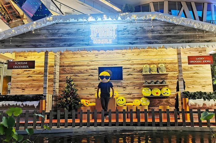 PUBG Mobile Frost Festival Event at Central Park Mall, Jakarta