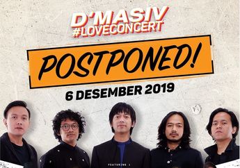 Konser Tunggal D'Masiv Terpaksa Harus Ditunda. Rian: Kita Juga Sangat Kecewa