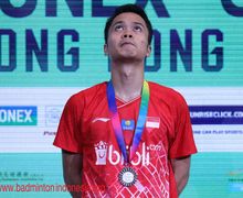 Begini Komentar Legawa Anthony Sinisuka Ginting Usai Jadi Korban Keputusan Kontroversial Wasit