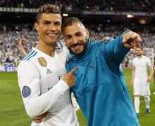 Jelang Piala Super Eropa Real Madrid Vs Frankfurt, Benzema Berterima Kasih kepada Ronaldo