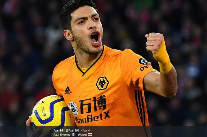 Striker Wolverhampton Wanderers, Raul Jimenez.