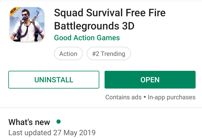 Squad Survival Free Fire Battlegrounds 3D