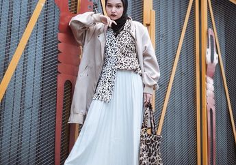 Kembali Tren, Kepoin Mix and Match Animal Print Kece Buat Hijabers!