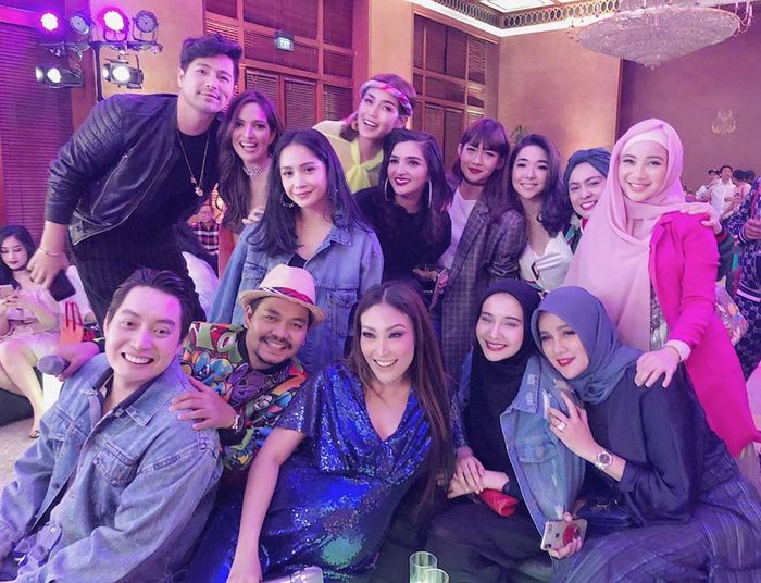 Para seleb papan atas hadiri pesta ulang tahun Ayu Dewi