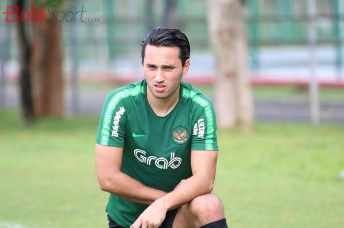 Pemain timnas U-23 Indonesia, Ezra Walian.