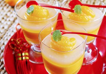 Resep Nikmat Puding Mandarin untuk Imlek yang Lebih Ceria di Rumah