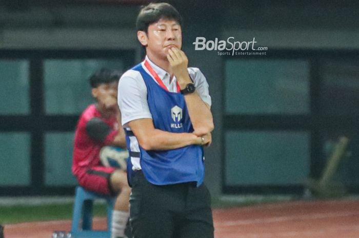 Pelatih Timnas Indonesia, Shin Tae-yong.