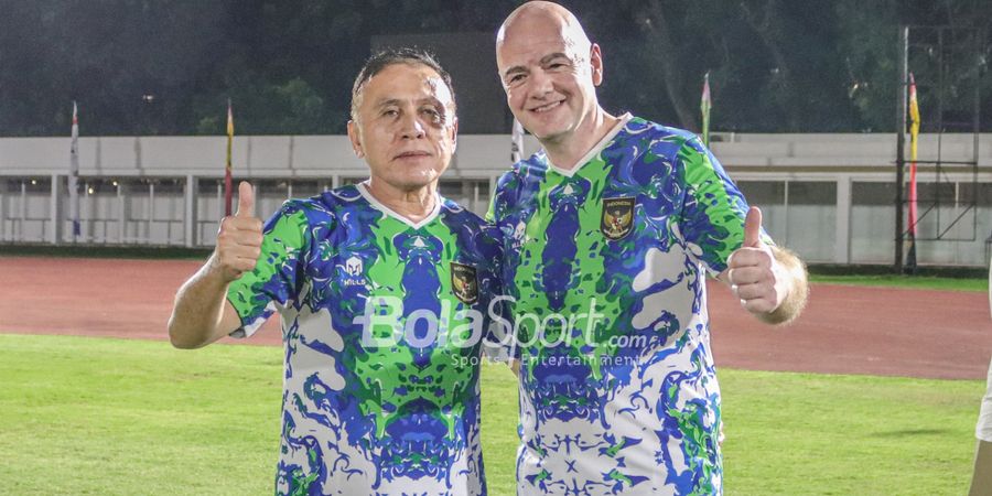 Sempat Fun Football Bersama, Ketum PSSI Tak Temui Presiden FIFA Meski Sama-sama di Bali