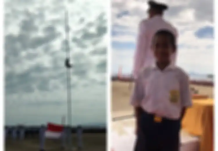 Berinisiatif Panjat Tiang Bendera, Bukti Yohanis Miliki Kecerdasan Interpersonal dan Kinestetik yang Baik