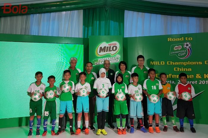 Milo Football Championship 2019 regional Jakarta di Lapangan Banteng, Jakarta, Sabtu (2/3/2019).