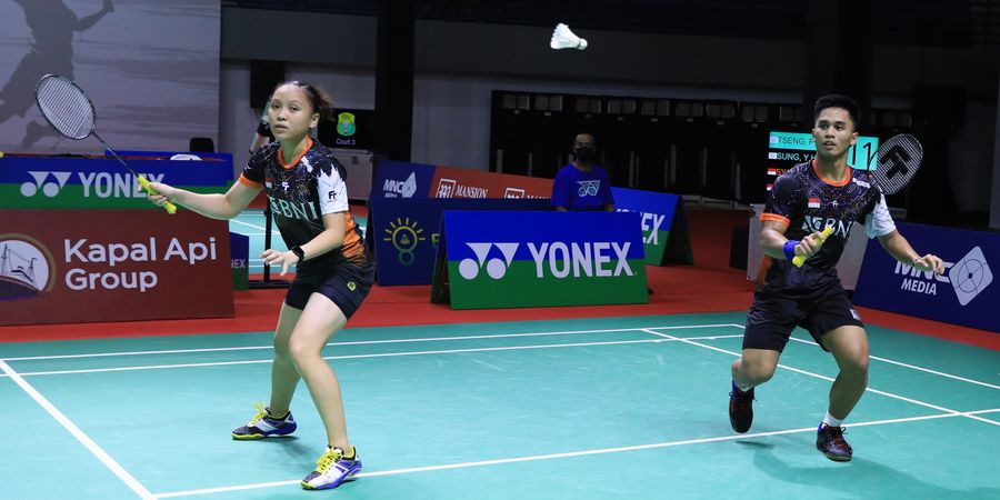 Hasil Orleans Masters 2023 - Amri/Winny Pastikan Lolos Babak Kedua dalam 28 Menit