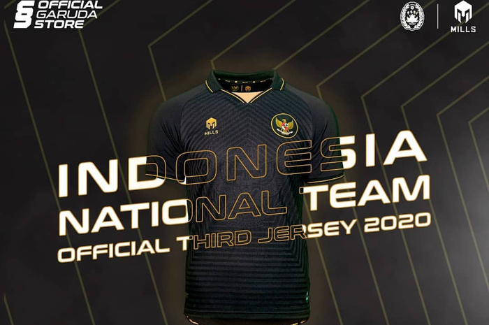 Jersey ketiga timnas Indonesia