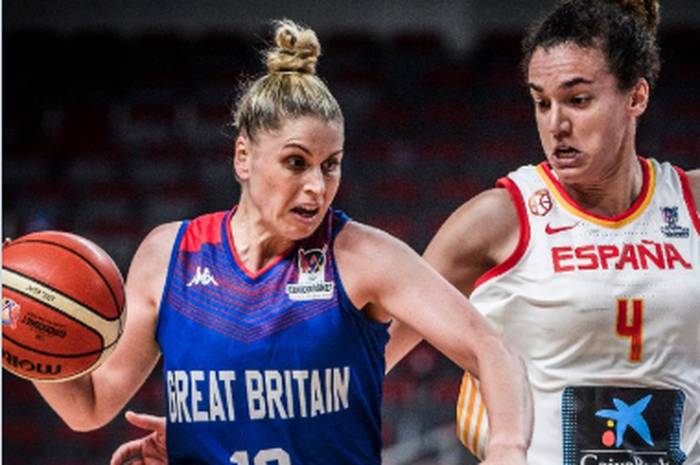 chantelle handy pebasket putri asal Great Britain ikuti kualifikasi olimpiade