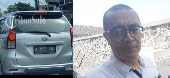 Anggota Komisi I DPRD Solo, Ginda Ferachtriawan mencari pengemudi Daihatsu Xenia bernopol B 1092 KOJ