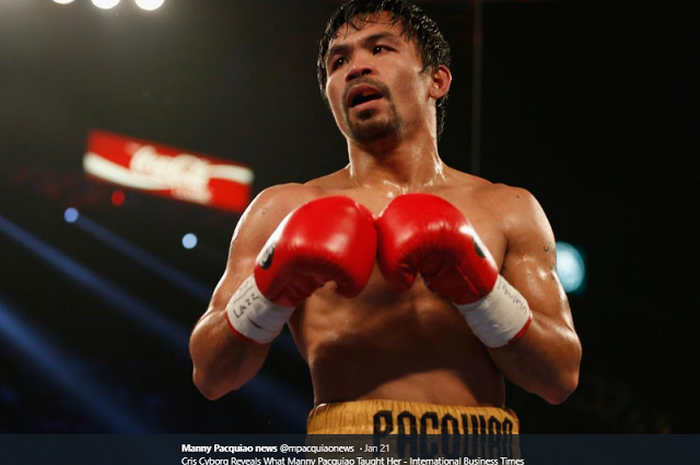 Petinju legendaris, Manny Pacquiao disebut bakal maju dalam pemilihan Presiden Filipina 2022.