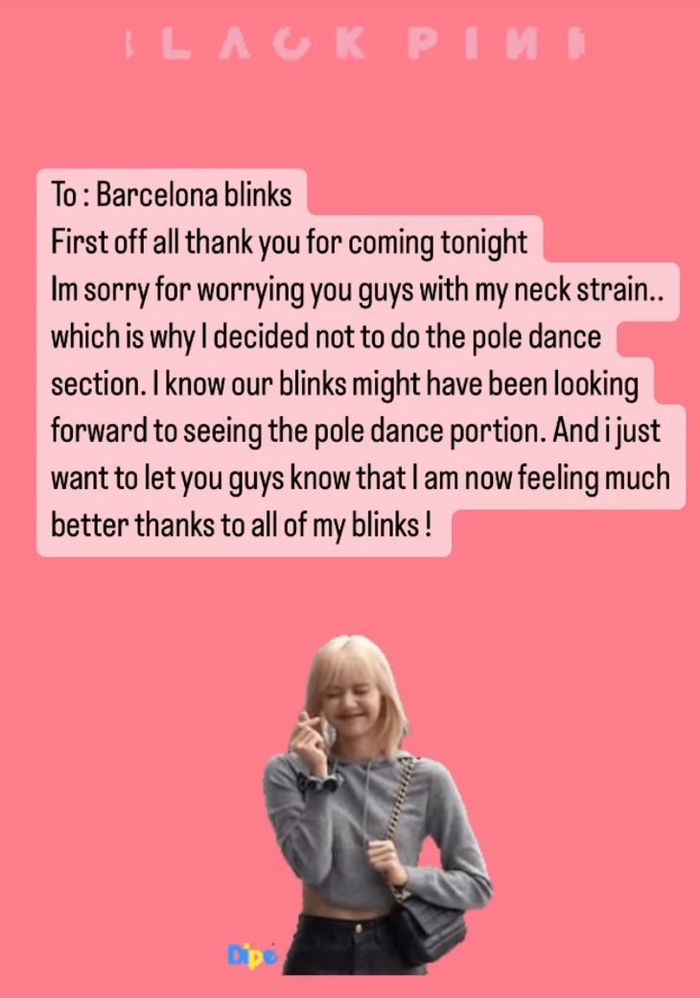 Permintaan maaf Lisa BLACKPINK